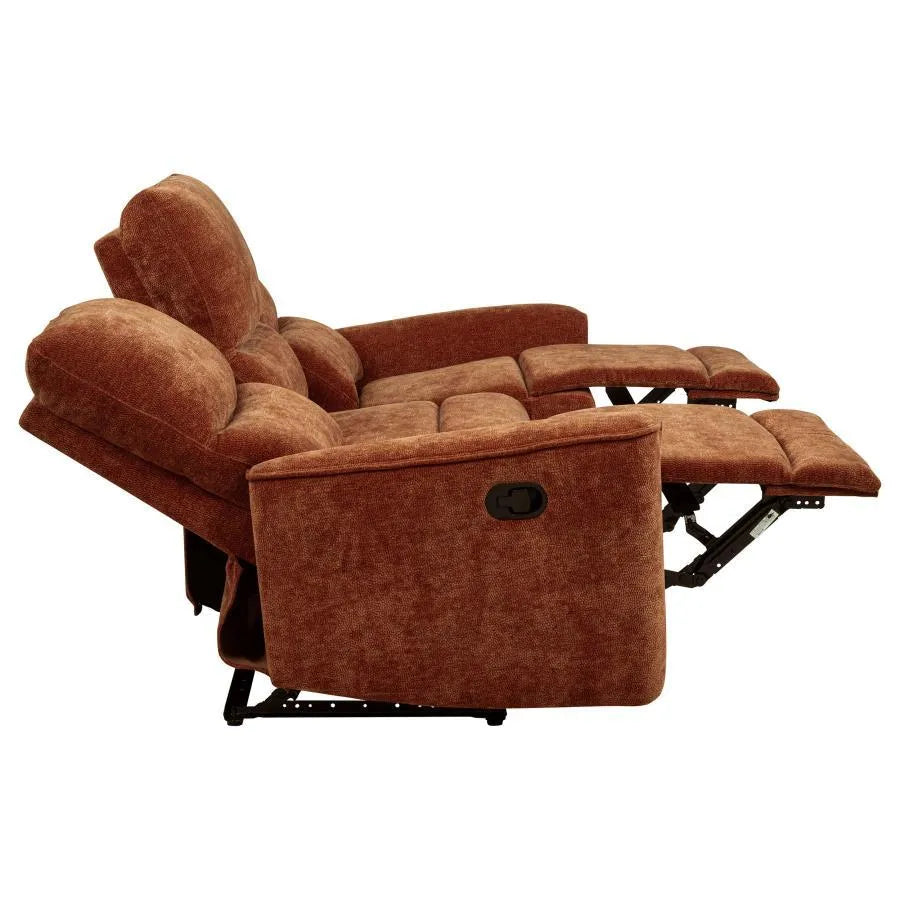 Navarro Chenille Upholstered Reclining Sofa by Coaster at Eve Furniture