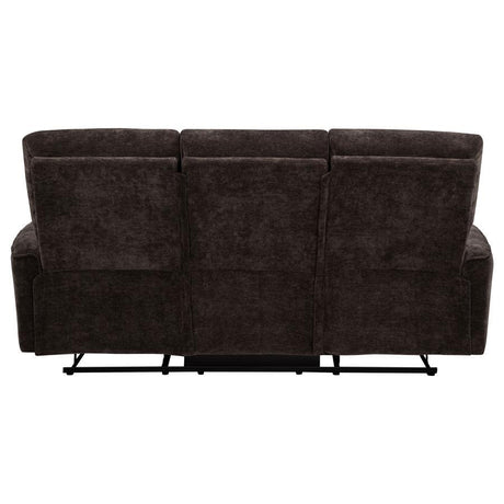 Navarro Chenille Upholstered Reclining Sofa by Coaster at Eve Furniture