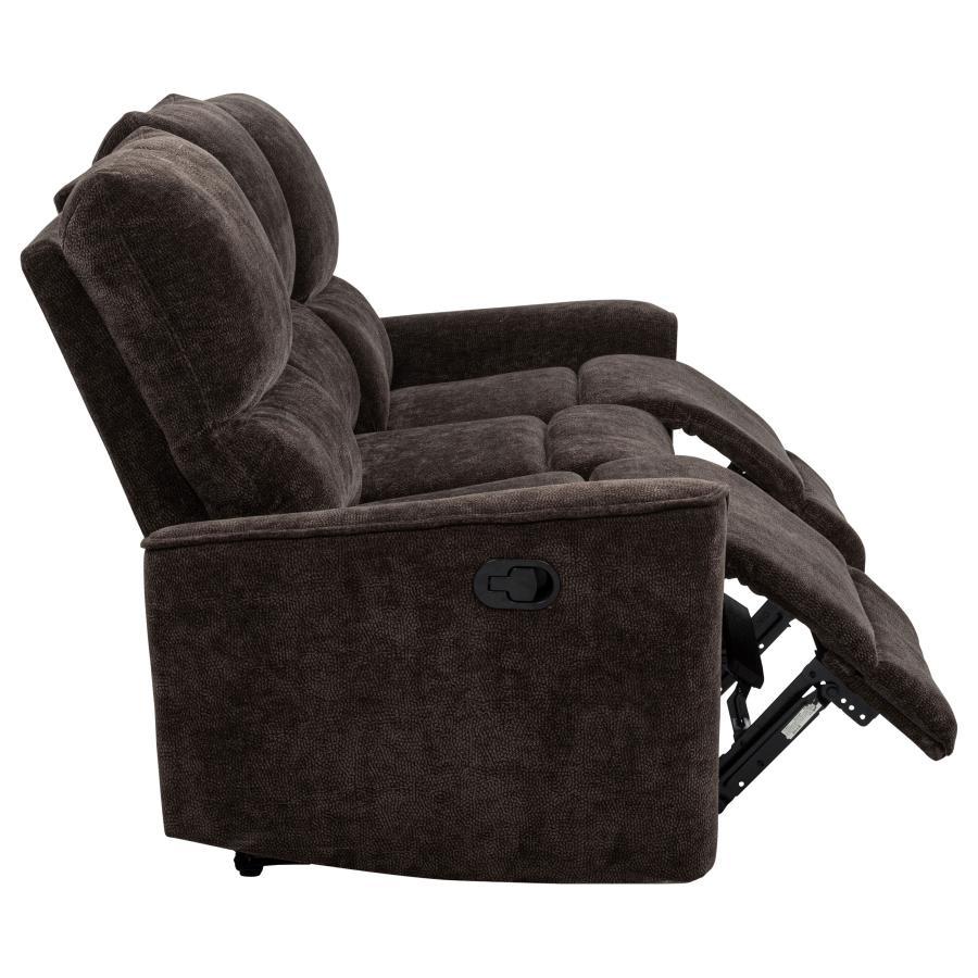 Navarro Chenille Upholstered Reclining Sofa by Coaster at Eve Furniture