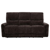 Navarro Chenille Upholstered Reclining Sofa by Coaster at Eve Furniture