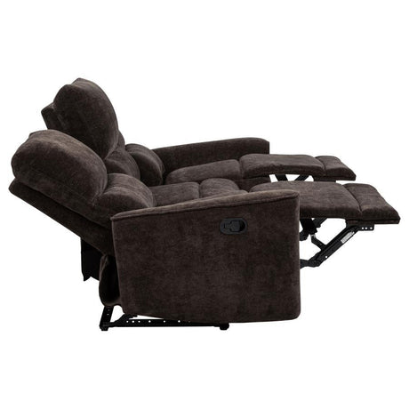 Navarro Chenille Upholstered Reclining Sofa by Coaster at Eve Furniture