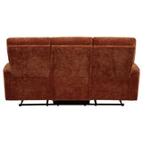 Navarro Chenille Upholstered Reclining Sofa by Coaster at Eve Furniture