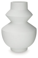 Naveen White Vase by ASHLEY FURNITURE at Eve Furniture