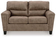 Navi Fossil Loveseat by Ashley at Eve Furniture