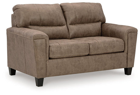Navi Fossil Loveseat by Ashley at Eve Furniture