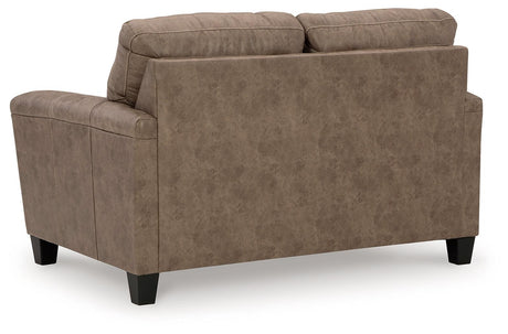 Navi Fossil Loveseat by Ashley at Eve Furniture