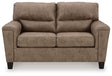Navi Fossil Loveseat by Ashley at Eve Furniture