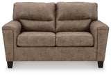 Navi Fossil Loveseat by Ashley at Eve Furniture
