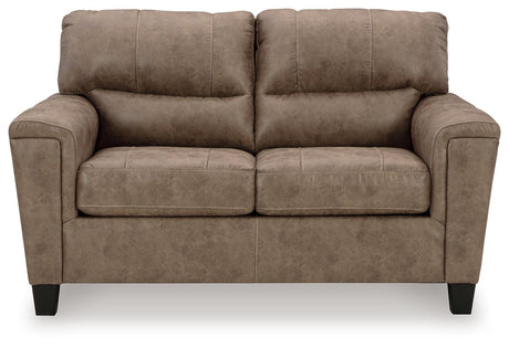 Navi Fossil Loveseat by Ashley at Eve Furniture