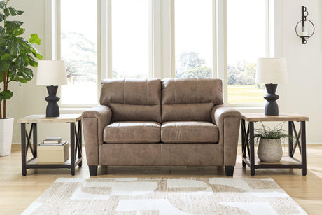 Navi Fossil Loveseat by Ashley at Eve Furniture