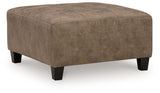 Navi Fossil Oversized Accent Ottoman