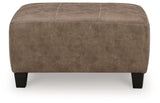 Navi Fossil Oversized Accent Ottoman