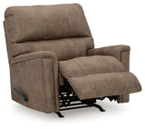 Navi Fossil Recliner by Ashley at Eve Furniture