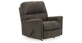 Navi Smoke Recliner by Ashley at Eve Furniture