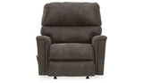 Navi Smoke Recliner by Ashley at Eve Furniture