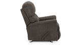 Navi Smoke Recliner by Ashley at Eve Furniture