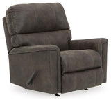 Navi Smoke Recliner by Ashley at Eve Furniture