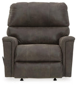 Navi Smoke Recliner by Ashley at Eve Furniture