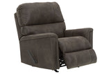 Navi Smoke Recliner by Ashley at Eve Furniture
