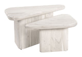 Navidic Coffee Table Set Whitewashed by Zuomod at Eve Furniture