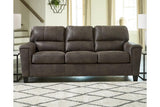 Navi Smoke Queen Sofa Sleeper by Ashley at Eve Furniture