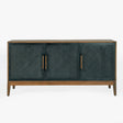 Naya Solid Wood Carved Cabinet by Co.House Designs at Eve Furniture