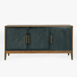 Naya Solid Wood Carved Cabinet by Co.House Designs at Eve Furniture