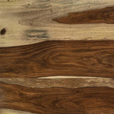 Nayeli Natural and Black 3-Piece Nesting Table with Hairpin Legs by Coaster at Eve Furniture