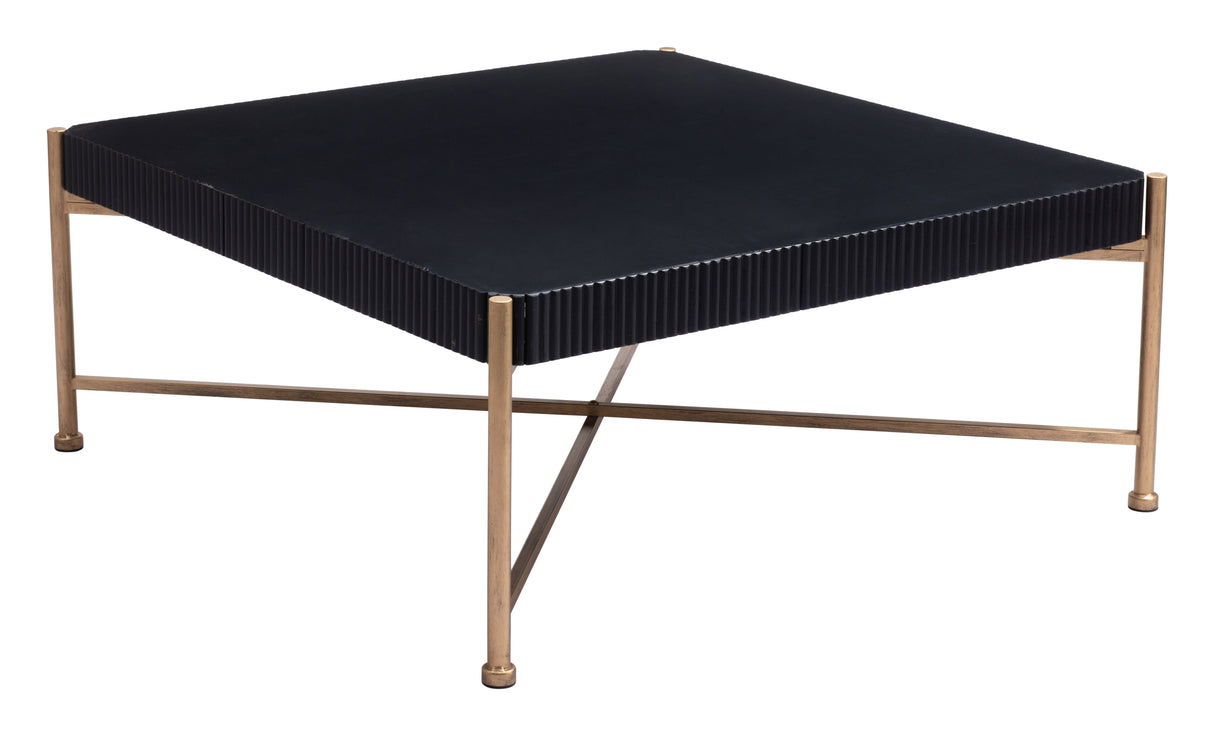 Nazaire Black Coffee Table by Zuomod at Eve Furniture