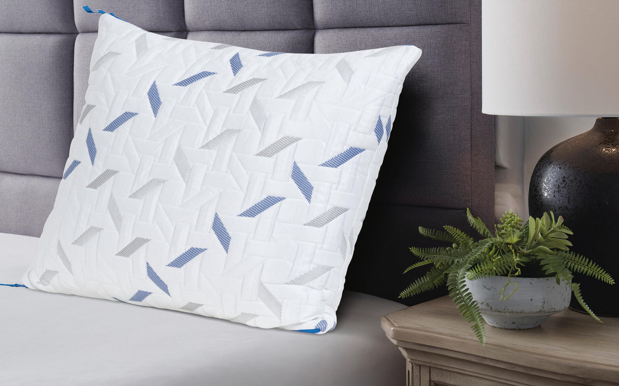 NC Premier White Queen/King Pillow, Set of 4 by ASHLEY FURNITURE at Eve Furniture