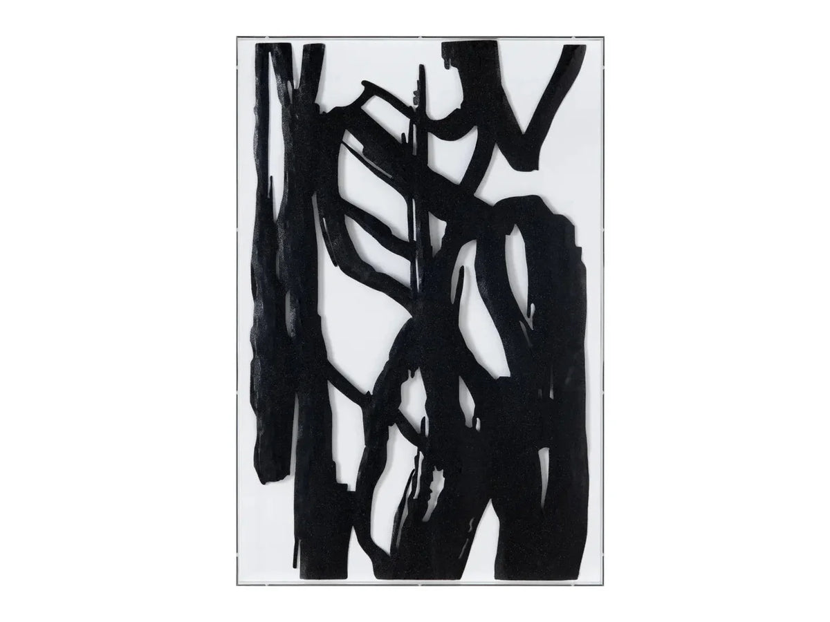 Neal 1 Black Wall Art by Crestview at Eve Furniture