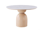 Neasden Natural/Black/White 5-Piece Dining Room Set