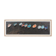 Neatly Moored by Mercana Studio a Hand Embellished Textured Framed Photo Art Print Matted under Glas by Mercana at Eve Furniture