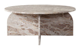 Nebula Panther Beige Marble Coffee Table by Diamond Sofa at Eve Furniture