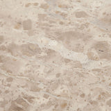 Nebula Panther Beige Marble End Table by Diamond Sofa at Eve Furniture