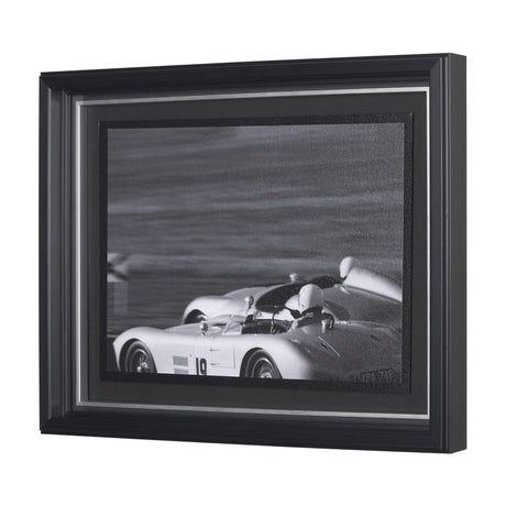 Neck and Neck by Ben Wood a Hand Embellished Framed Photo Art Print Matted under Glass by Mercana at Eve Furniture