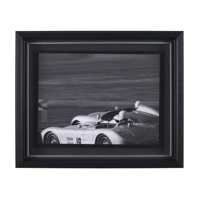 Neck and Neck by Ben Wood a Hand Embellished Framed Photo Art Print Matted under Glass by Mercana at Eve Furniture