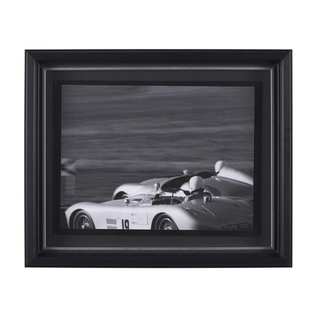 Neck and Neck by Ben Wood a Hand Embellished Framed Photo Art Print Matted under Glass by Mercana at Eve Furniture