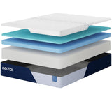 Nectar Foam Classic 5.1 White Full Mattress by Ashley at Eve Furniture