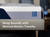 Nectar Foam Classic 5.1 White Queen Mattress by Ashley at Eve Furniture