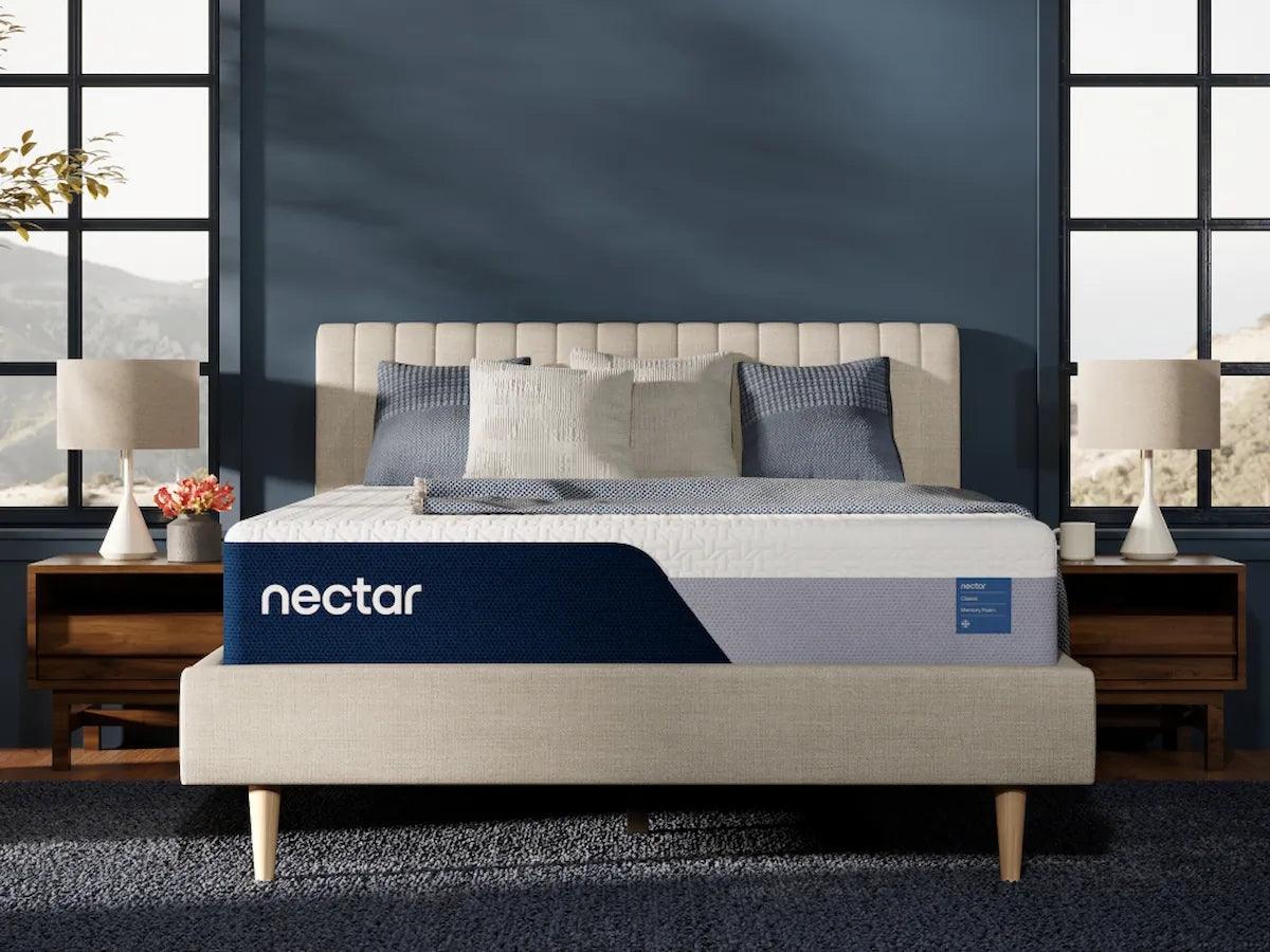 Nectar Foam Classic 5.1 White Twin Mattress by Ashley at Eve Furniture