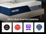 Nectar Foam Premier 5.1 White Full Mattress by Ashley at Eve Furniture