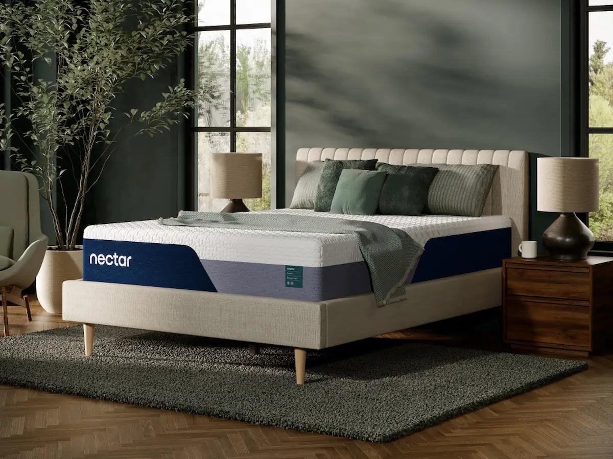 Nectar Foam Premier 5.1 White Full Mattress by Ashley at Eve Furniture