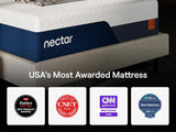 Nectar Foam Ultra 5.1 White Full Mattress by Ashley at Eve Furniture