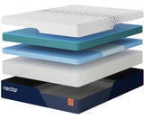 Nectar Foam Ultra 5.1 White Twin Mattress by Ashley at Eve Furniture