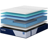Nectar Hybrid Classic 5.1 White King Mattress by Ashley at Eve Furniture