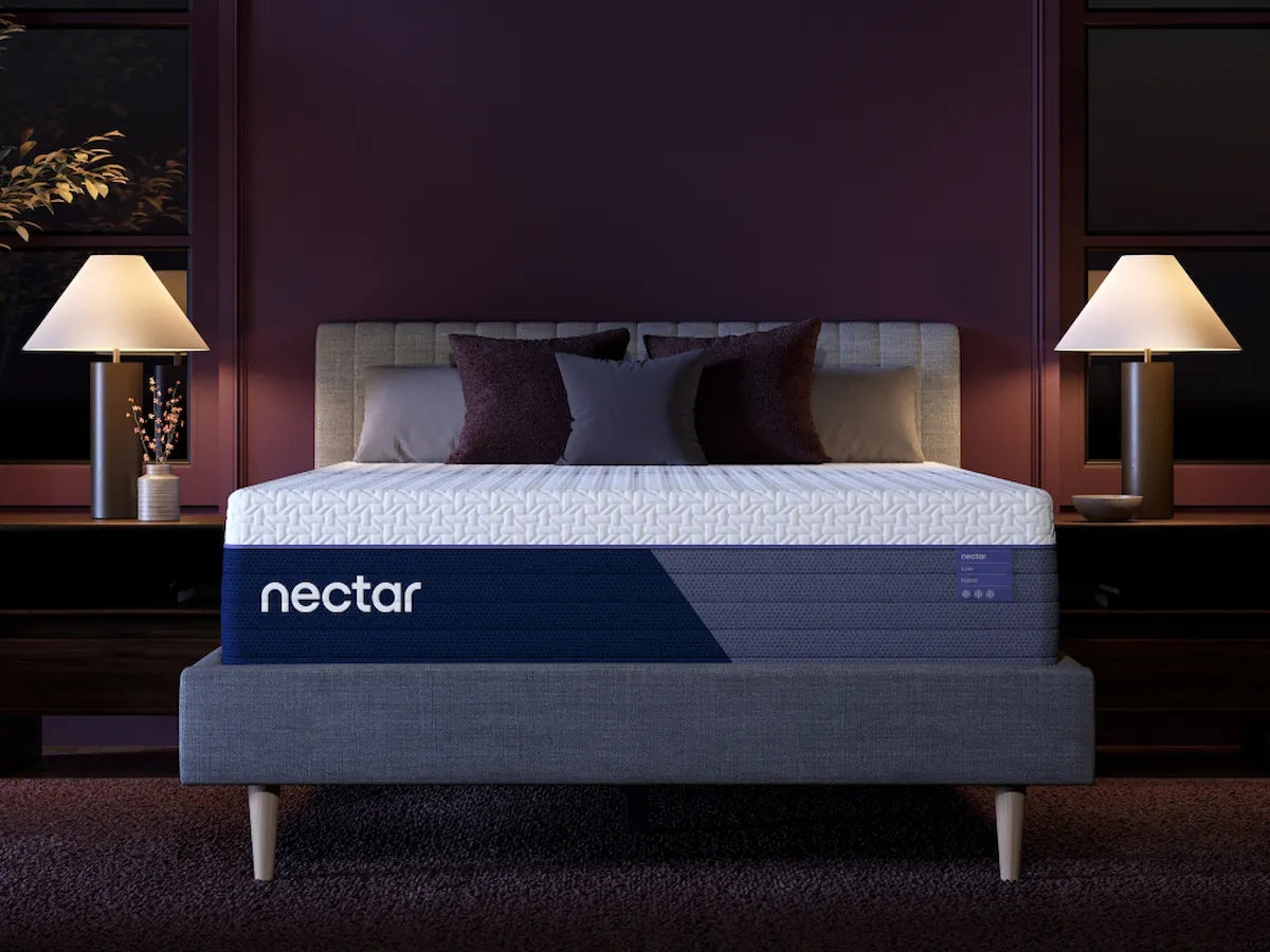 Nectar Hybrid Luxe 5.1 White Queen Mattress