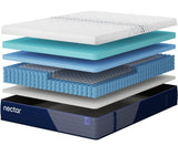 Nectar Hybrid Luxe White Full Mattress by Ashley at Eve Furniture