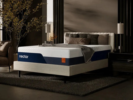 Nectar Ultra Memory Foam 5.1 White California King Mattress by Ashley at Eve Furniture