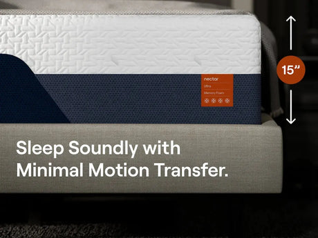 Nectar Ultra Memory Foam 5.1 White California King Mattress by Ashley at Eve Furniture